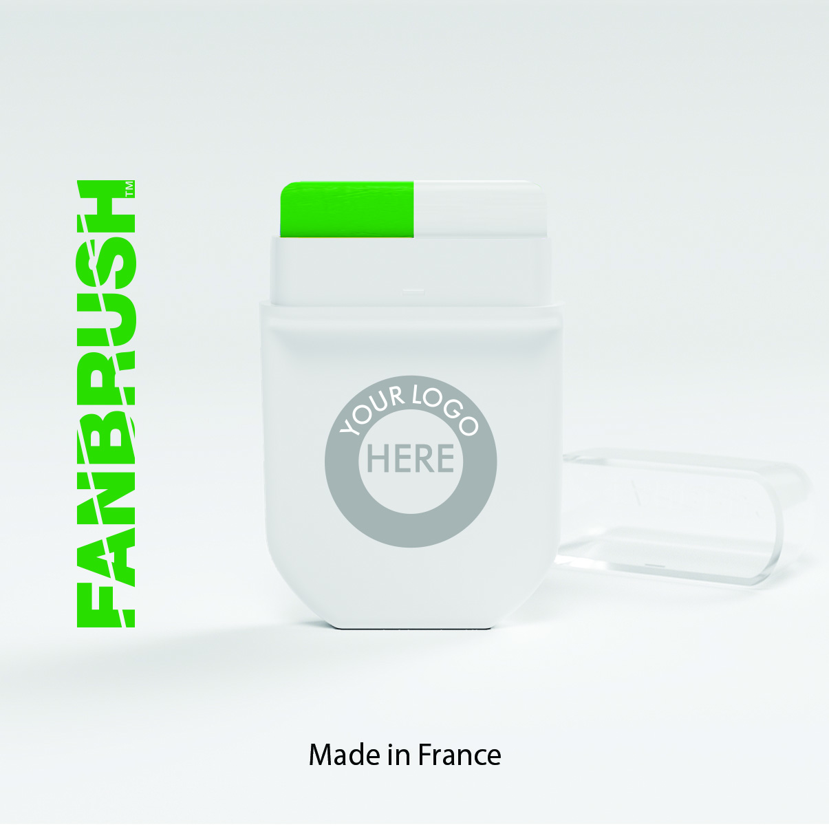 FANBRUSH Green-White