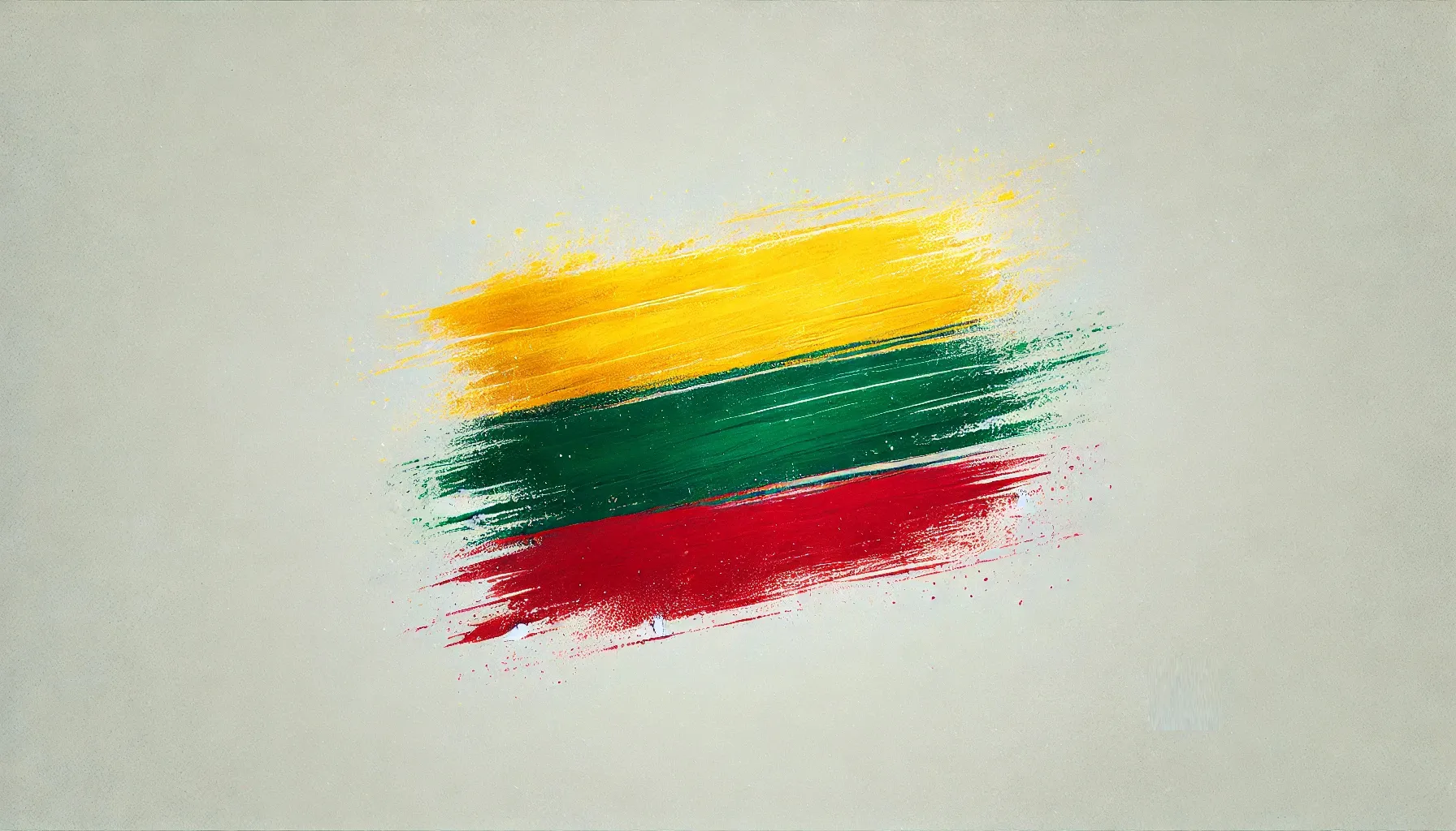 Fanbrush&reg; The colors of Lithuania 